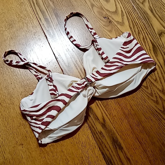 Andie Womens Bikini LARGE Swim CAPRI TOP Padded NEW Resort Beach Vacation Pool - Picture 3 of 7